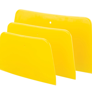 Performance Tool Body Filler Spreader, Restore Series, Use for Many Filler/ Touch Ups/ Putty Spreading Work, Yellow, Plastic – W60116