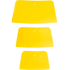 Performance Tool Body Filler Spreader, Restore Series, Use for Many Filler/ Touch Ups/ Putty Spreading Work, Yellow, Plastic – W60116