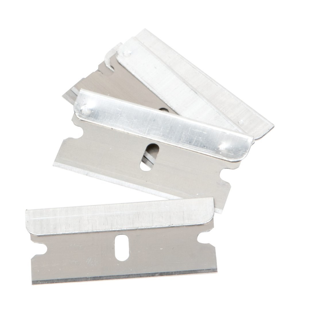 Performance Tool Razor Blade, Fits Standard Razor Scrapers, Single Edge, Set of 12 – W742