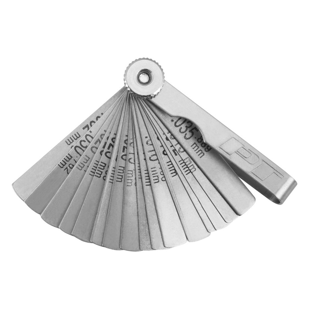 Performance Tool Feeler Gauge, 17 Blades/ 0.01 to 0.035 Inch, 1-1/2 Inch Length – W80525