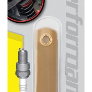 Performance Tool Feeler Gauge, 6 Blades/ 0.006 to 0.016 Inch and 0.152 to 0.406 Millimeter, Brass – W80526