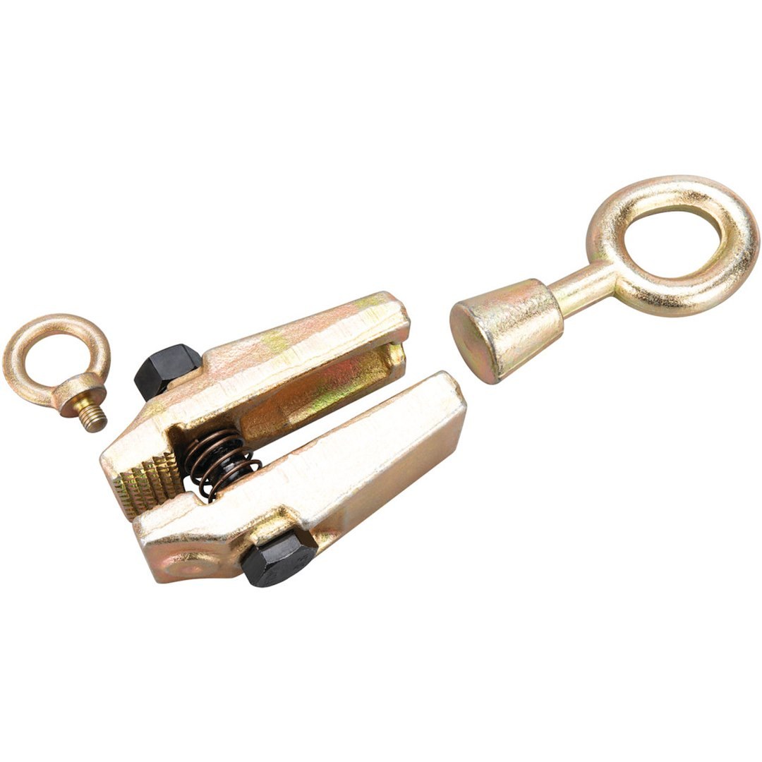 Performance Tool Dent Puller, 2-WAY Pull Clamp, 5 Ton Max Straight Pull Force/ 3 Ton Max Top Pull Force, 8.3 Inch Length, 1.8 Inch Width – W80545