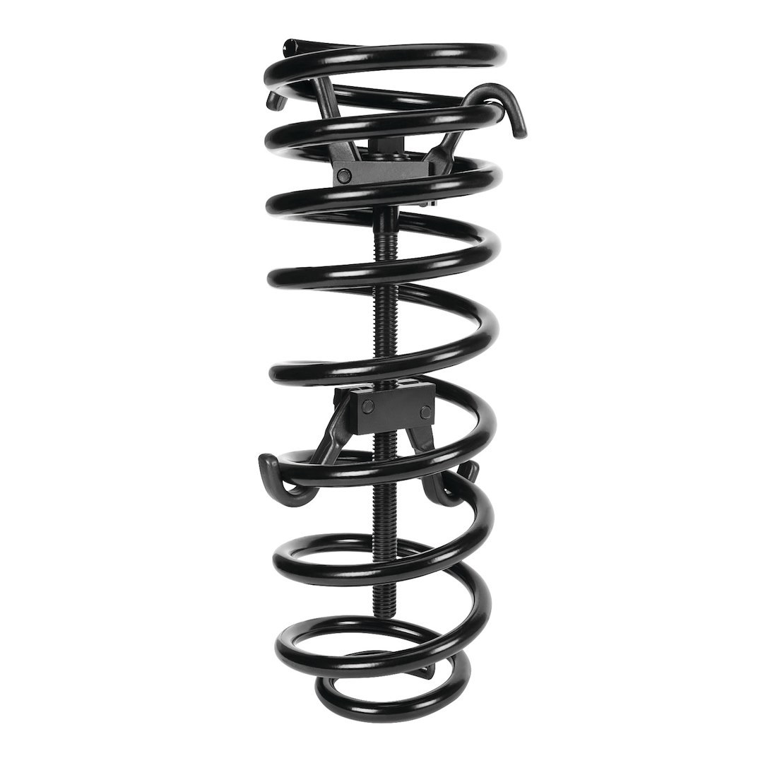 Performance Tool Coil Spring Compressor, 2 Inch Rod with 8-1/4 to 14 Inch Jaw Opening Range, Tempered Chrome Moly Steel Jaws, Single – W80554