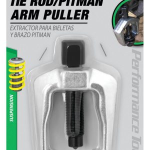 Performance Tool Pitman Arm Puller, 1-1/16 Inch Jaw Spread, Forged Alloy Steel Yoke, 2-1/8 Inch Pull Travel – W80557