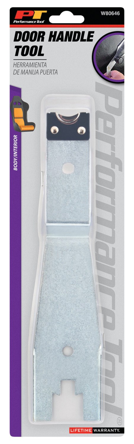 Performance Tool Door Handle C-Clip Tool, Use to Remove and Installs Door Handle and Window Crank Retainer Clips on Many Popular Vehicles – W80646