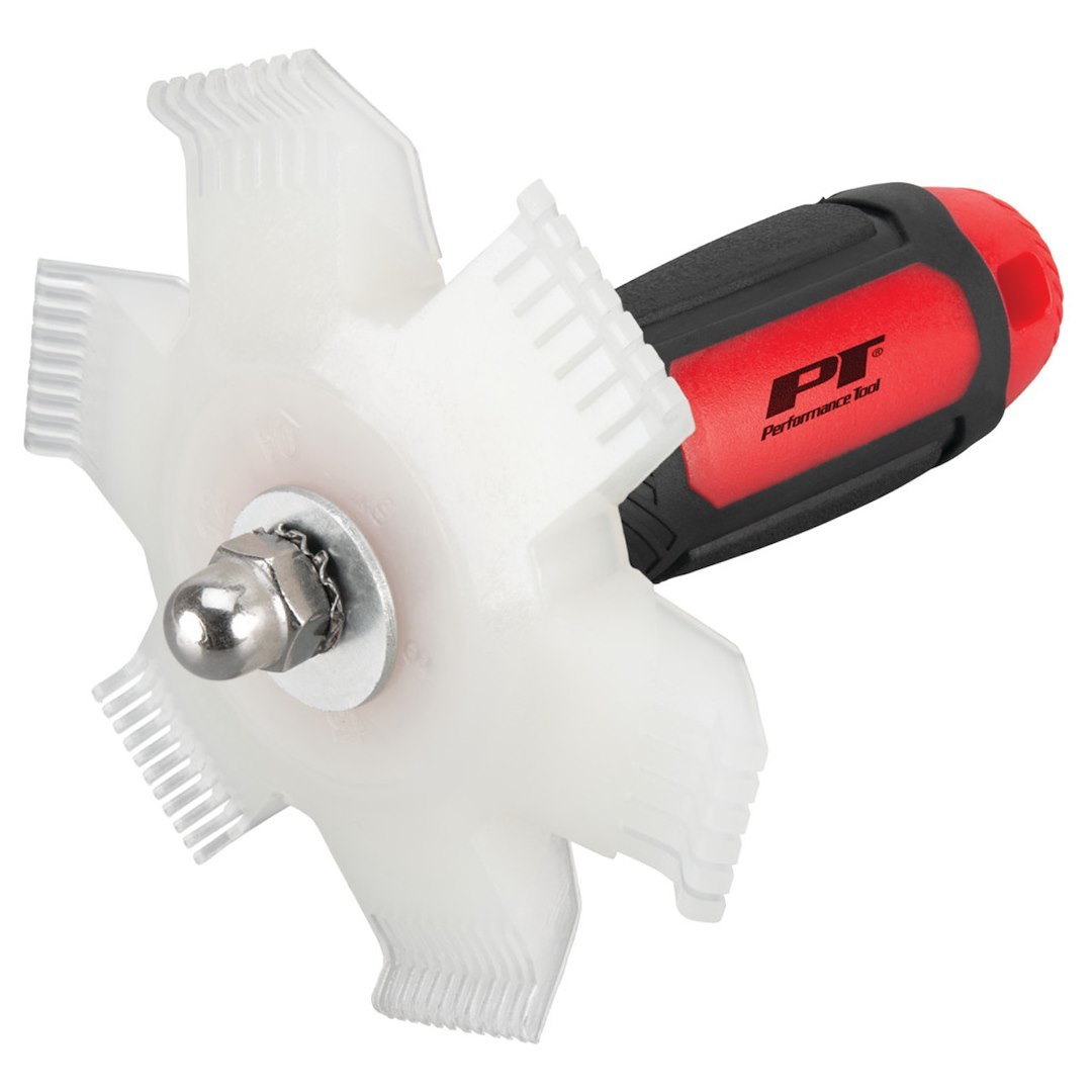Performance Tool Fin Straightener, Use to Straighten Damaged Fins and Clean Bugs on Radiators/ Heater Cores/ AC Condensers/ Evaporator Coils – W80755