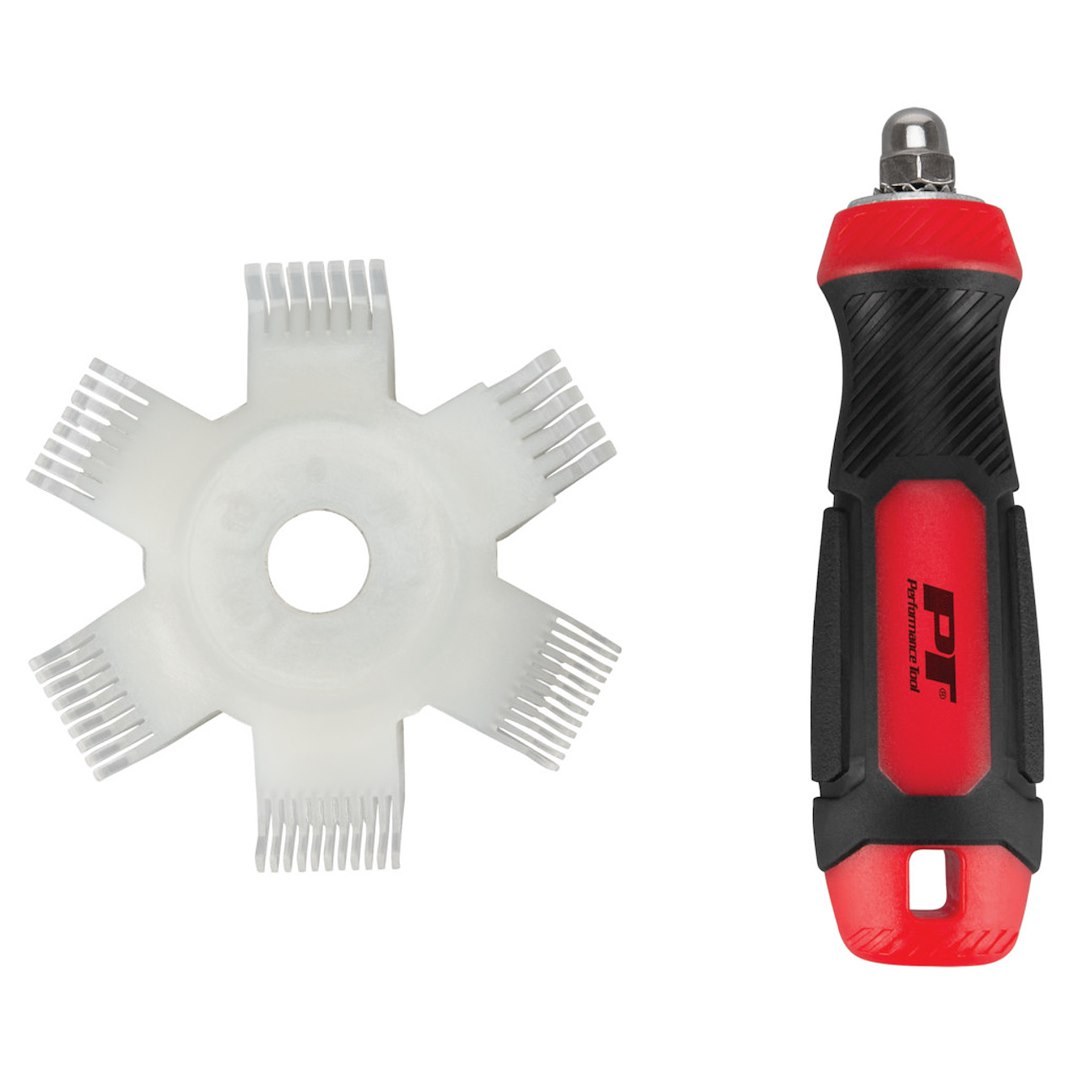 Performance Tool Fin Straightener, Use to Straighten Damaged Fins and Clean Bugs on Radiators/ Heater Cores/ AC Condensers/ Evaporator Coils – W80755