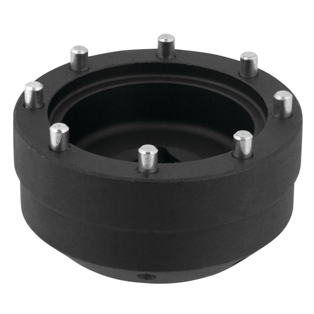 Performance Tool Spindle Nut Socket, 8 Lug, 3/4 Inch Drive, Black – W83005