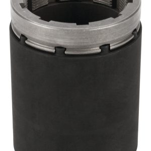 Performance Tool Spindle Nut Socket, For Trucks with 10-1/2 and 11-1/2 Full Floating Rear Axles, 9 Slot 2-3/4 Inch, 1/2 Inch Drive, Black – W83006