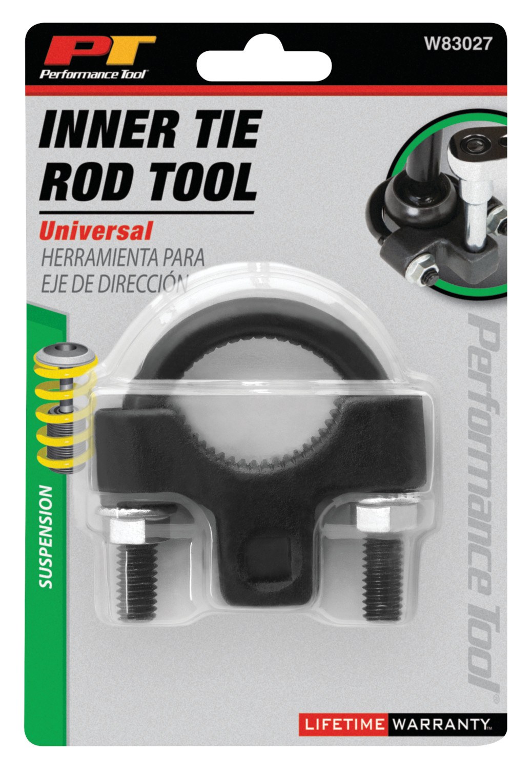 Performance Tool Tie Rod End Tool, Use to Turn Inner Tie Rod Ends – W83027