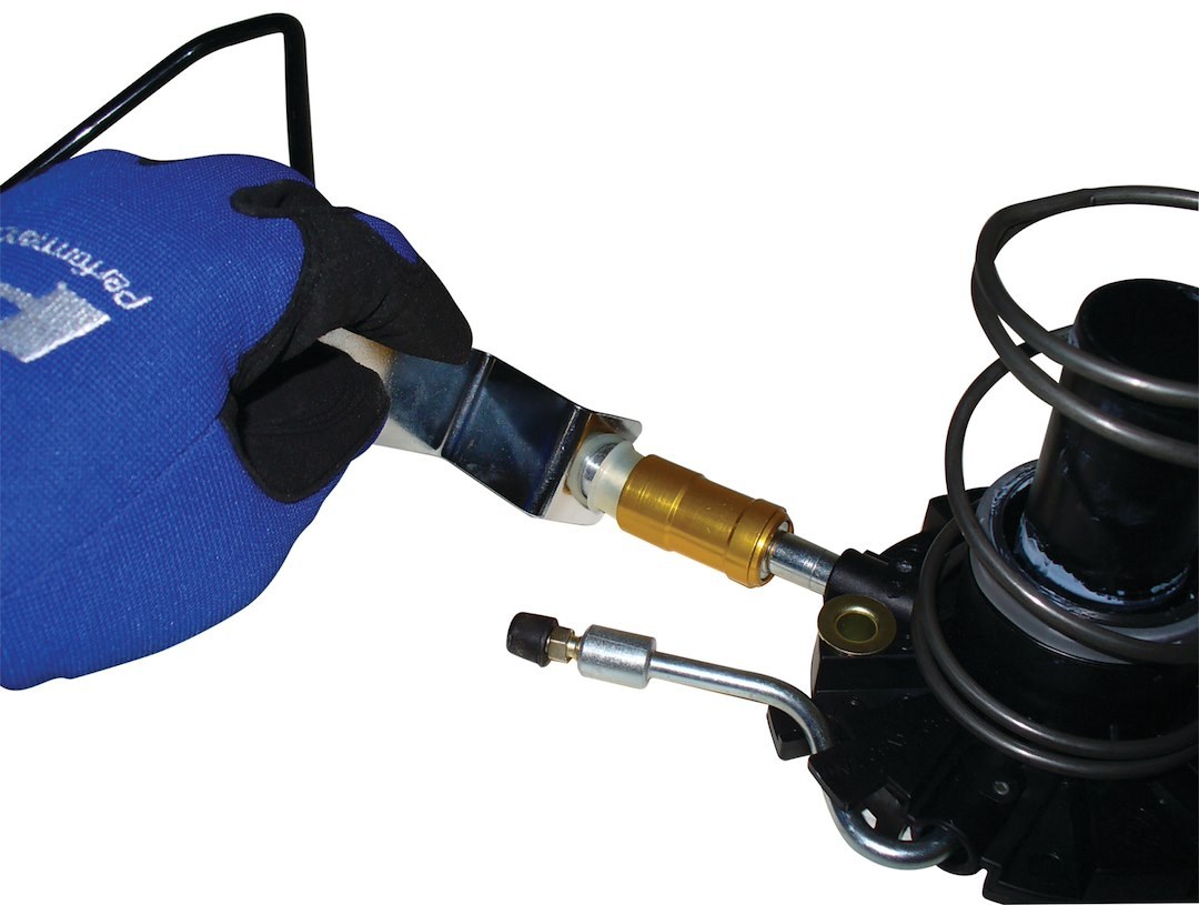 Performance Tool Clutch Hydraulic Line Removal Tool, 2 IN 1, For Removing Hydraulic Clutch Lines from Clutch Slave Cylinders – W83151