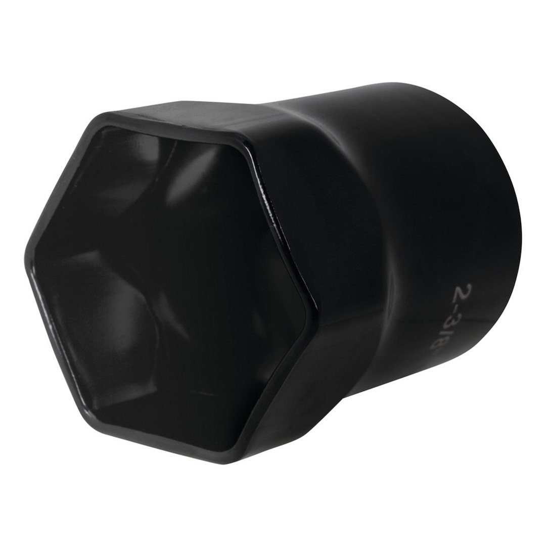 Performance Tool Socket, 1/2 Inch Drive, 2-3/8 Inch, Standard, Wheel Bearing Hex Locknut Socket, 6 Point, Single – W83240