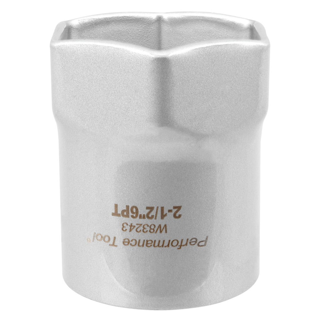 Performance Tool Socket, 1/2 Inch Drive, Standard, Wheel Bearing Hex Locknut Socket, 6 Point, Single – W83243