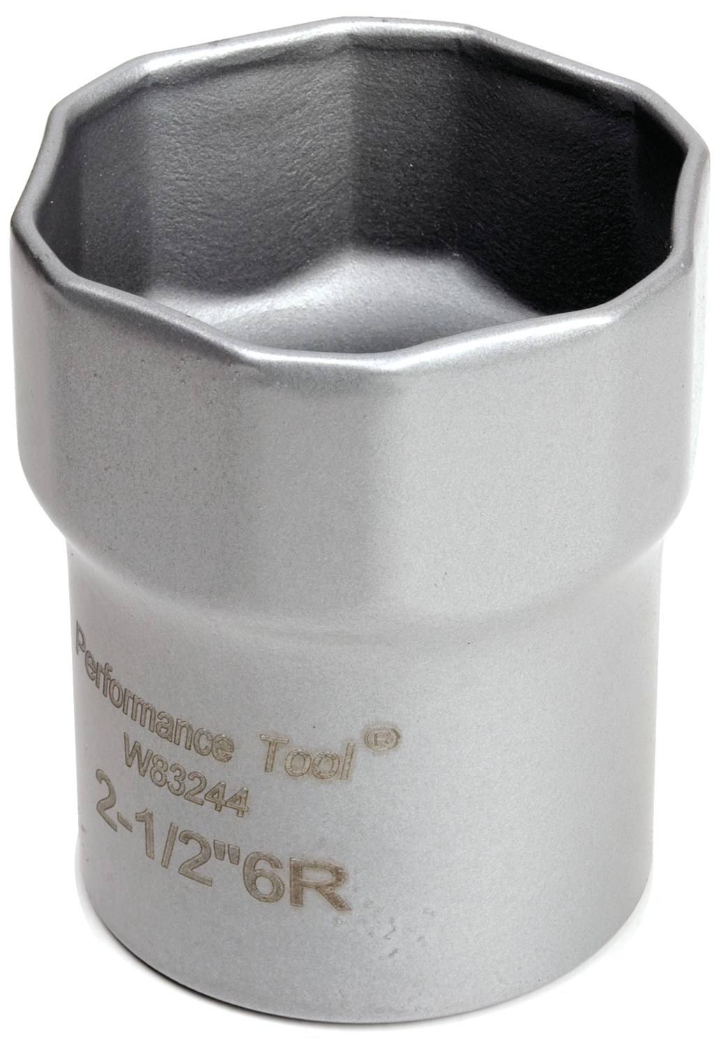 Performance Tool Socket, 1/2 Inch Drive, Standard, Wheel Bearing Round Locknut Socket, 6 Point, Single – W83244