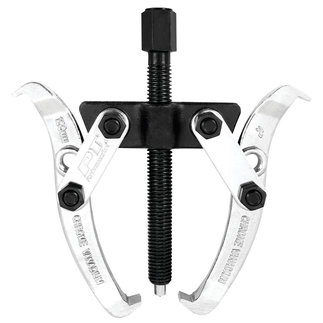 Performance Tool Gear Puller, 4 Inch Jaw Spread, 2 Jaw, Chrome Plated, Alloy Steel – W84500