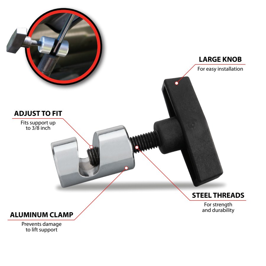 Performance Tool Valve Lifter Removal Tool, Aluminum, Lift Support Clamp – W84604
