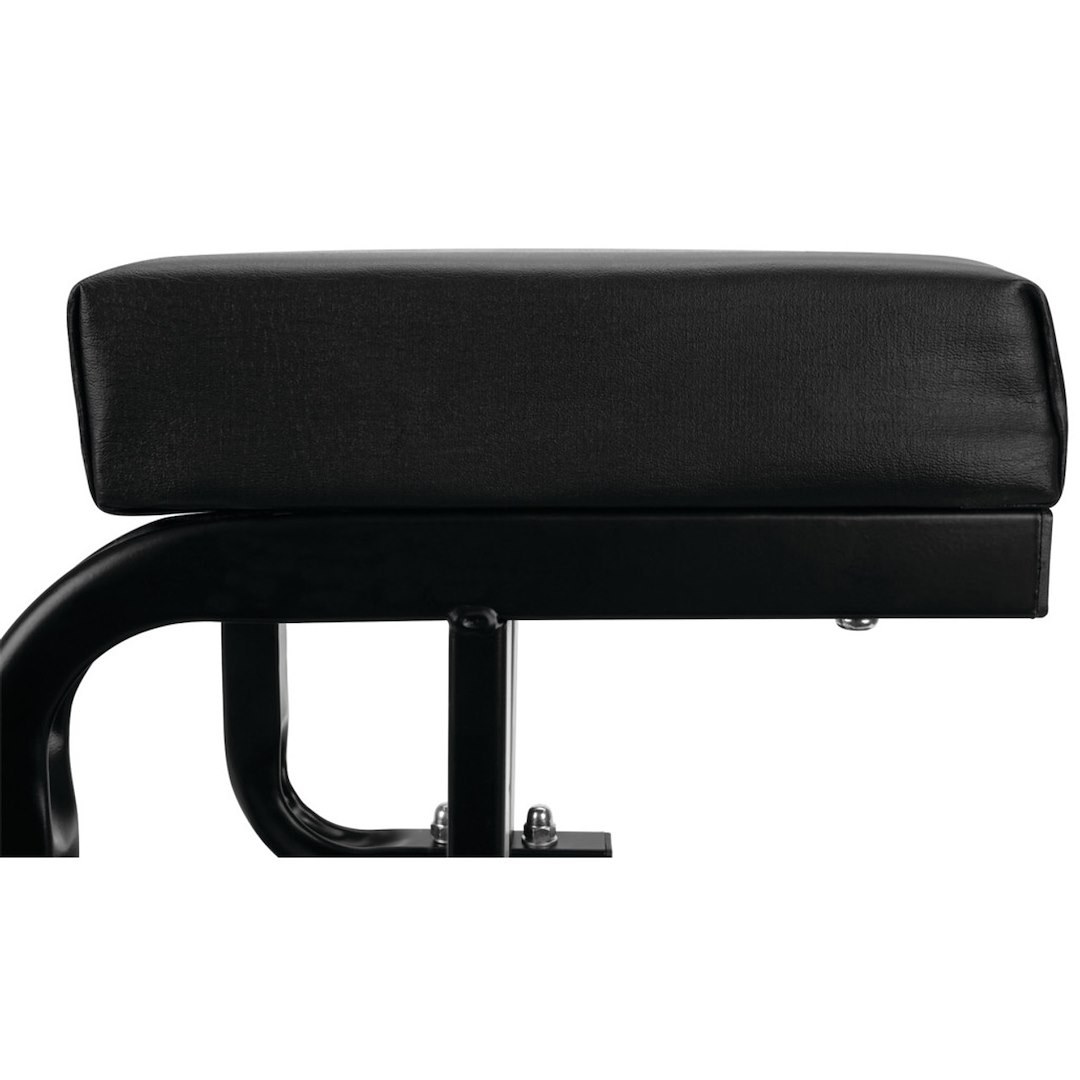 Performance Tool Mechanic Stool, C-Frame, 250 Pound Weight Capacity, Black, Tubular Steel Frame/ Padded Seat Cushion, Four 2-1/2 Inch Casters – W85007