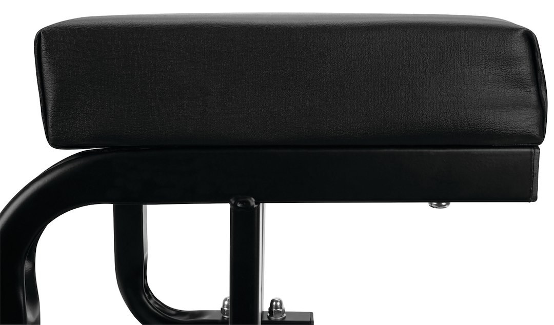 Performance Tool Mechanic Stool, C-Frame, 250 Pound Weight Capacity, Black, Tubular Steel Frame/ Padded Seat Cushion, Four 2-1/2 Inch Casters – W85007