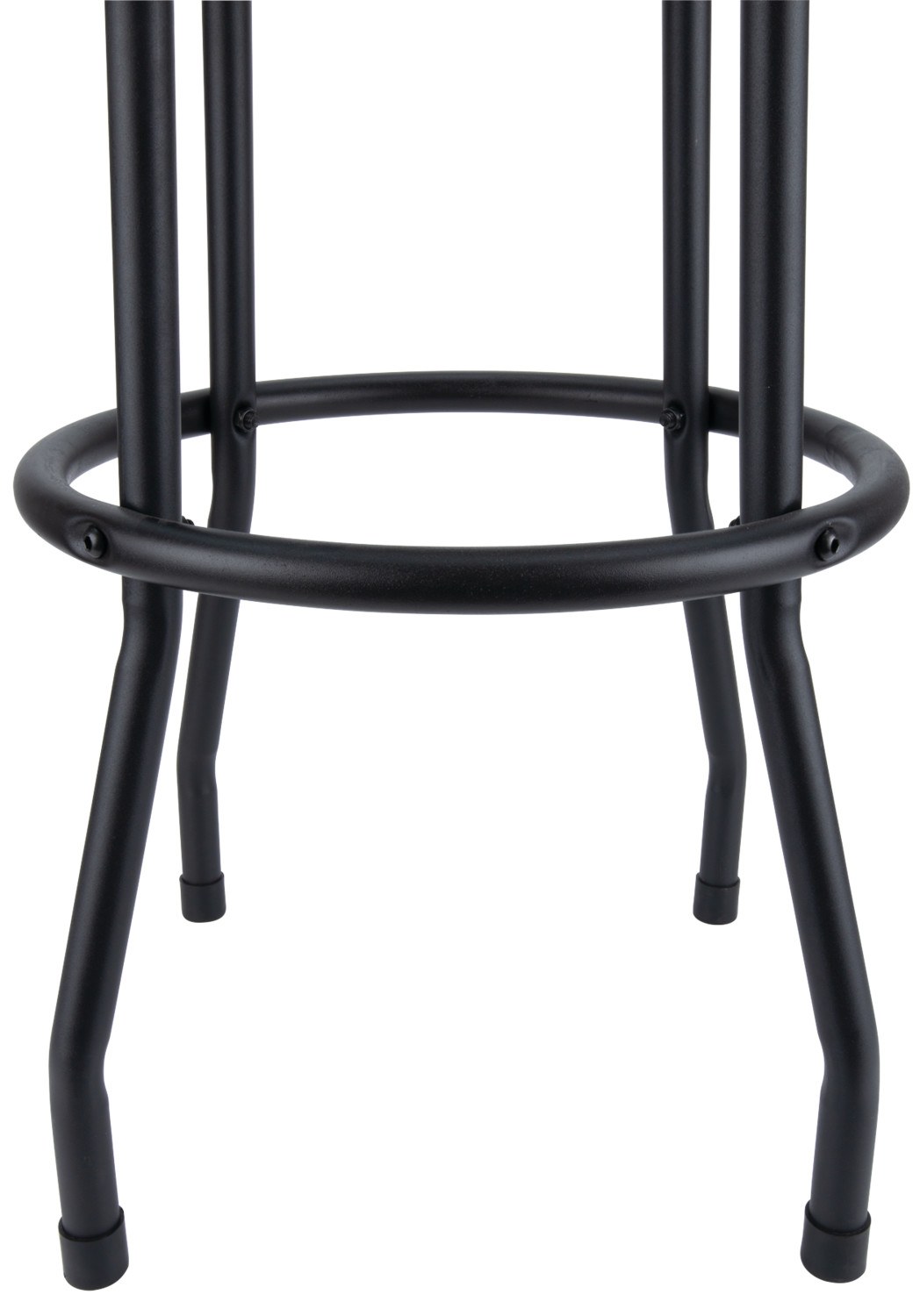 Performance Tool Stool, 14 Inch Round Vinyl Fully Padded Seat, Swivel, Chrome Plated Legs, Without Back – W85010