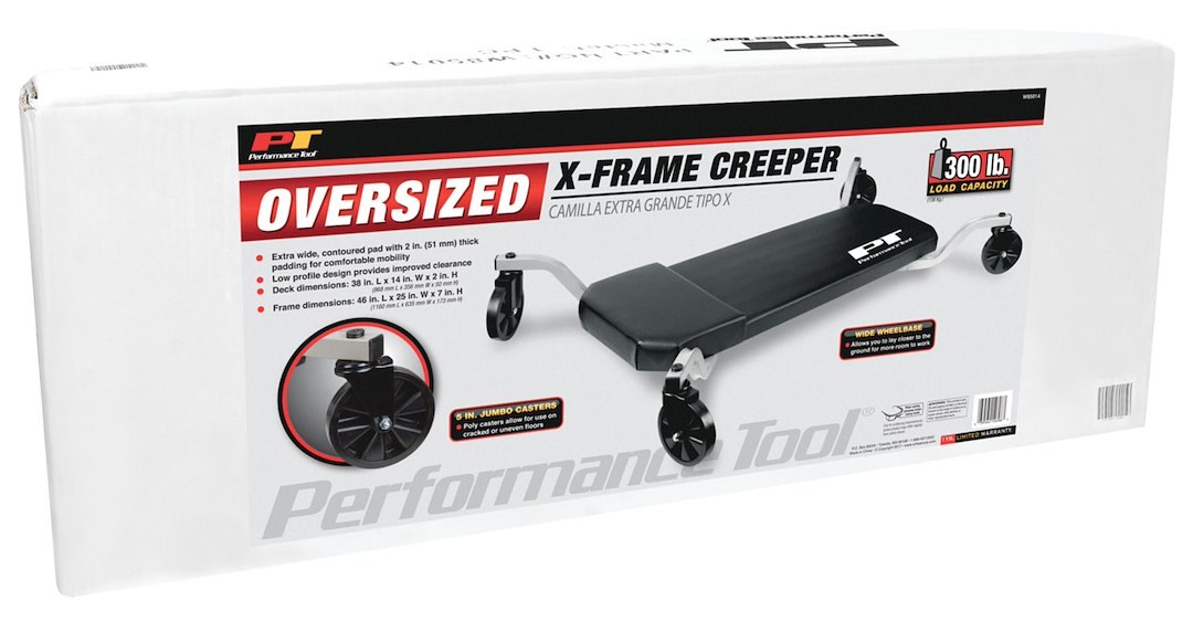 Performance Tool Creeper, 300 Pound Weight Capacity – W85014