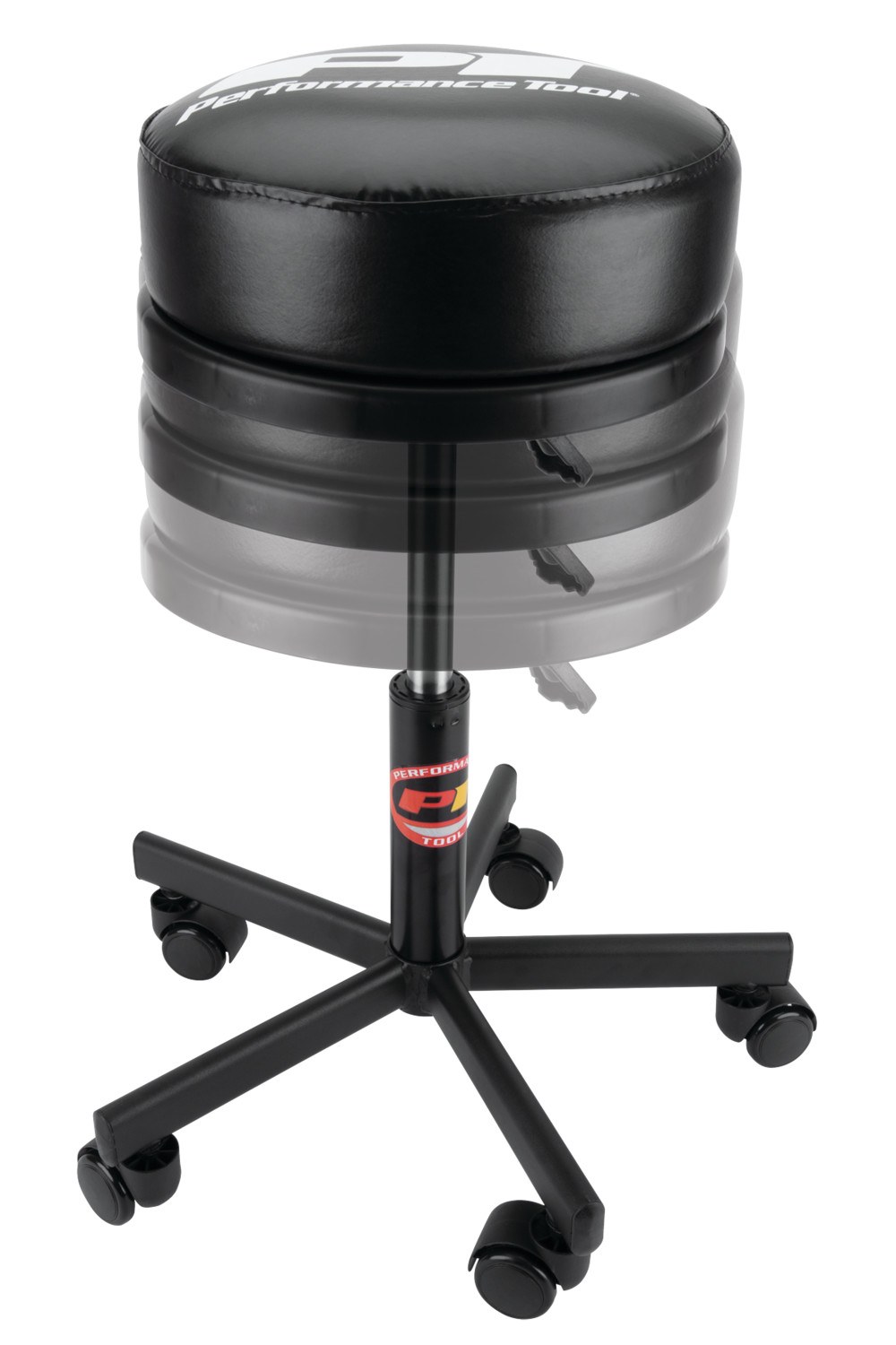 Performance Tool Stool, Pneumatic Rolling Shop Stool – W85033