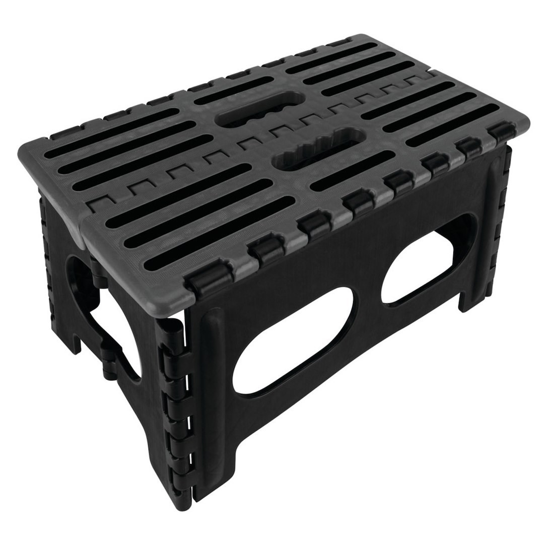 Performance Tool Step Stool, One Step, Foldable – W85041