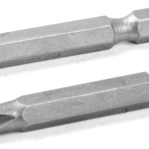 Performance Tool Screwdriver, Slotted/ Phillips Bit, 1/4 Inch/ #2, 2 Inch Shank, Chrome Vanadium Steel – W8598