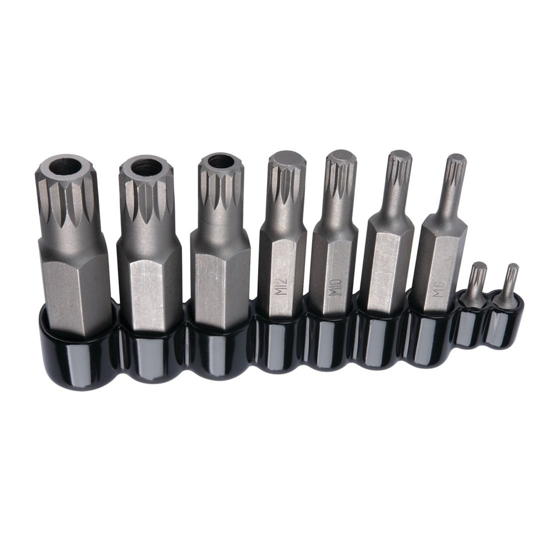 Performance Tool Torx Bit, Use with 5/16 Inch/ 3/4 Inch/ 1/2 Inch Socket, 12 Points, Alloy Steel – W86024