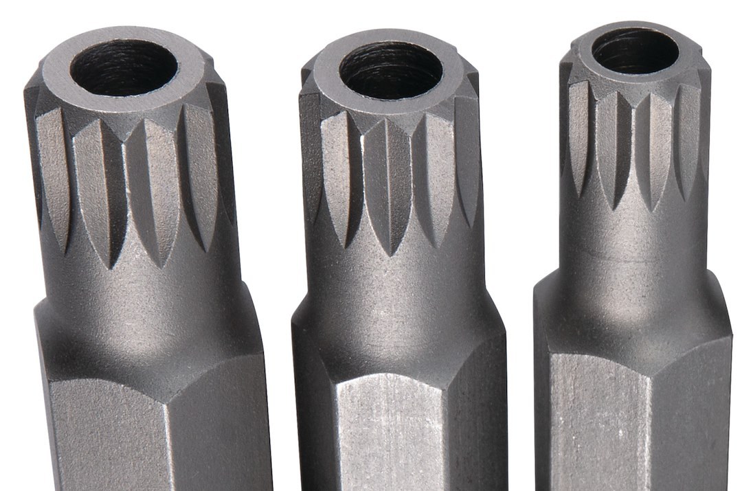 Performance Tool Torx Bit, Use with 5/16 Inch/ 3/4 Inch/ 1/2 Inch Socket, 12 Points, Alloy Steel – W86024