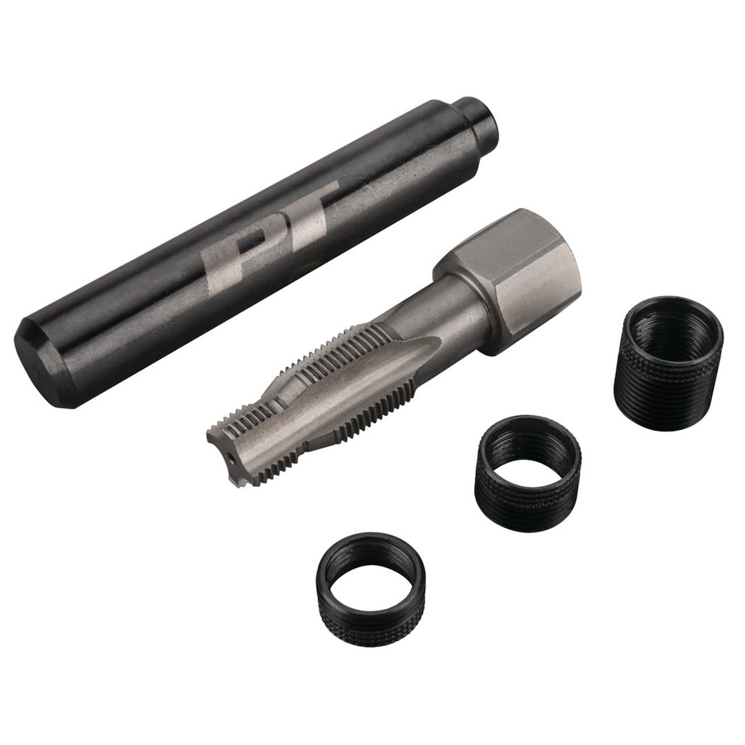 Performance Tool Spark Plug Thread Repair Kit, Used for Aluminum Heads – W86910