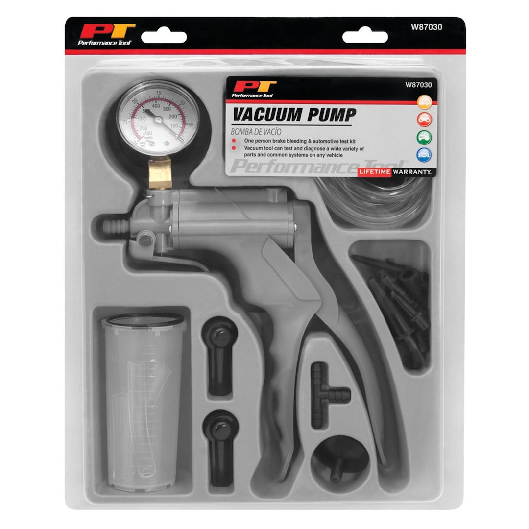 Performance Tool Brake Bleeder, Use to Test Ignition Timing/ Chokes/ Mechanical Fuel Pumps – W87030