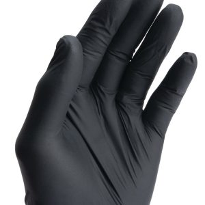 Performance Tool Gloves, Disposable, X-Large, Nitrile, Black, Box of 100 – W89013
