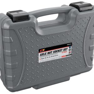 Performance Tool Socket Set, Metric, Axle Nut Socket, Chrome Moly Steel, Black – W89316