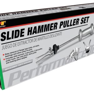 Performance Tool Slide Hammer Puller Set, 2 Jaws/ 3 Jaws, 24 Inch Overall Length – W89725