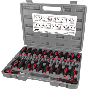 Performance Tool Wire Terminal Removal Tool, Use to Release Terminals for Most Domestic/ European/ Japanese Cars and Trucks – W89732