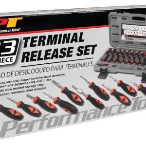 Performance Tool Wire Terminal Removal Tool, Use to Release Terminals for Most Domestic/ European/ Japanese Cars and Trucks – W89732