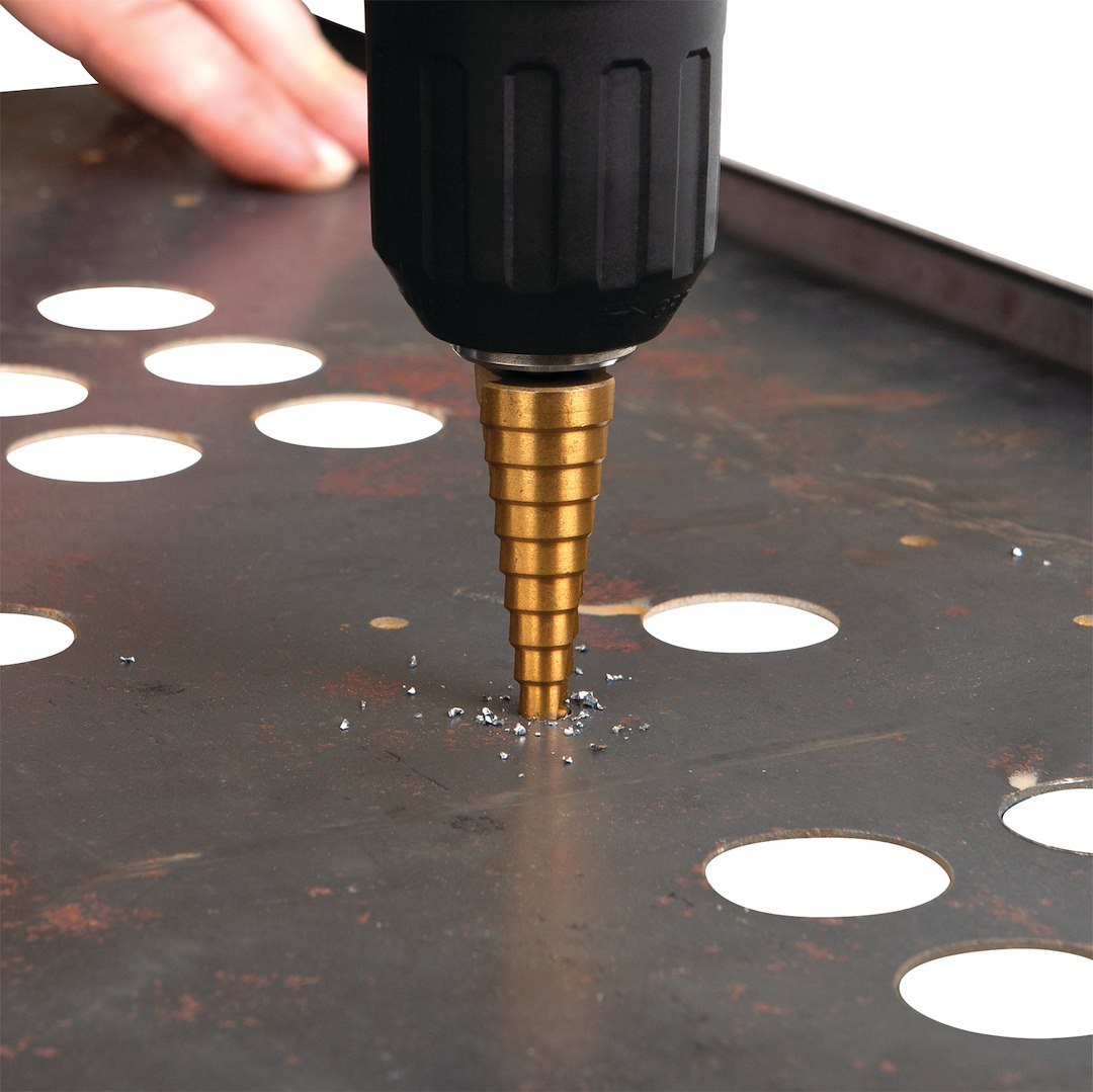Performance Tool Drill Bit, Step Drill, 6 Step/ 9 Step/ 13 Step, Titanium Nitride Coated, Set of 3 – W9003