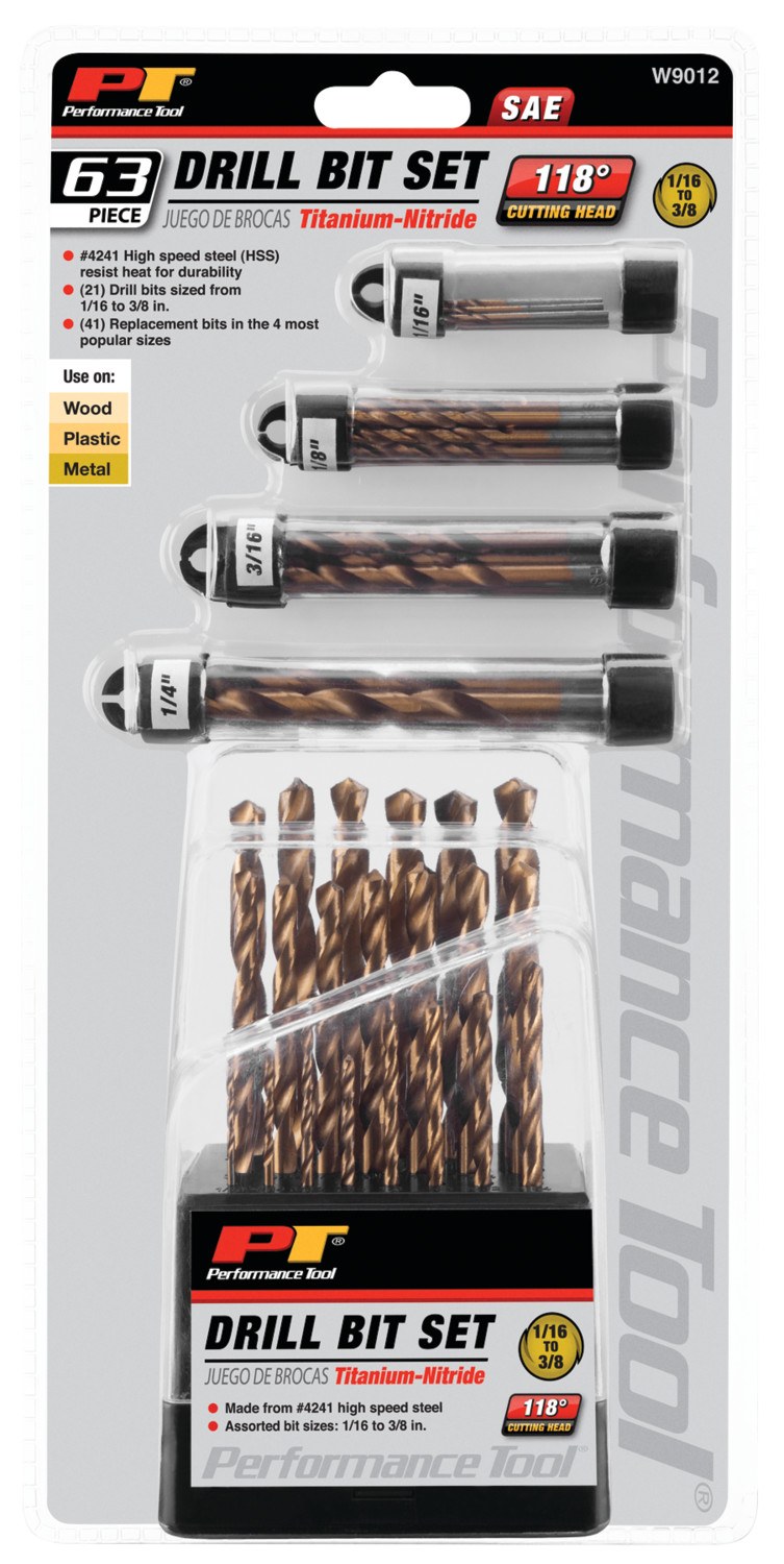 Performance Tool Drill Bit – W9012