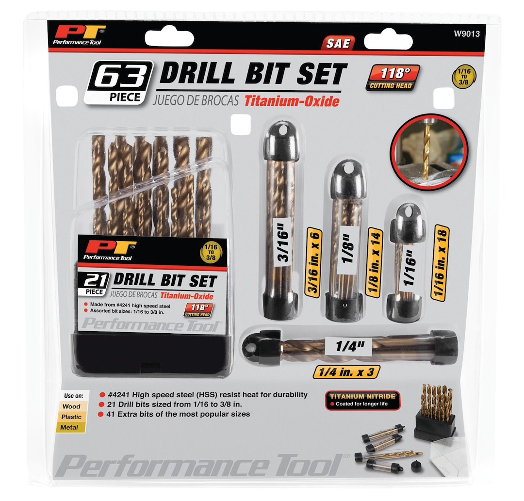 Performance Tool Drill Bit – W9013