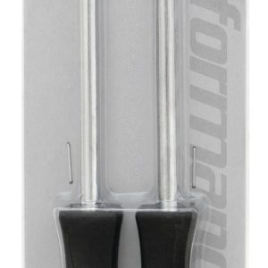 Performance Tool Screwdriver, Star Head, T15/ T20 Star Tip Size, Black Handle, Set of 2 – W902C