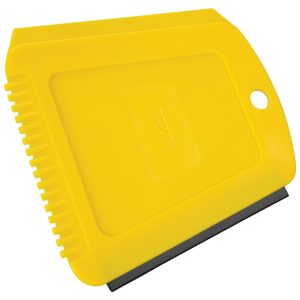 Performance Tool Ice Scraper/ Snow Brush, Scraper and Squeegee Head, ABS Plastic, Single – W9166