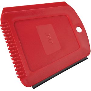 Performance Tool Ice Scraper/ Snow Brush, Scraper and Squeegee Head, ABS Plastic, Single – W9166