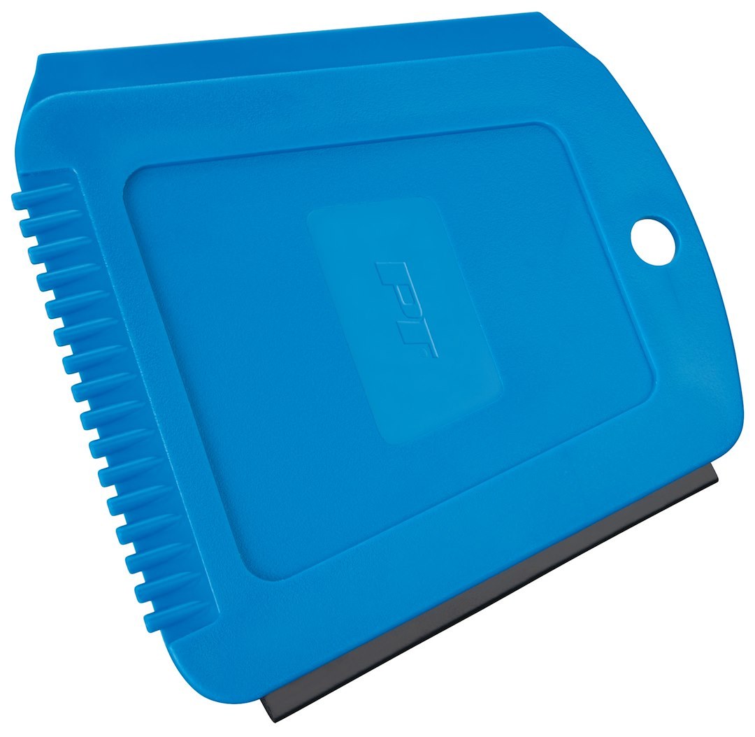Performance Tool Ice Scraper/ Snow Brush, Scraper and Squeegee Head, ABS Plastic, Single – W9166