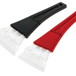 Performance Tool Ice Scraper/ Snow Brush, 4-1/4 Inch Width, 9-1/2 Inch Length, Single – W9197