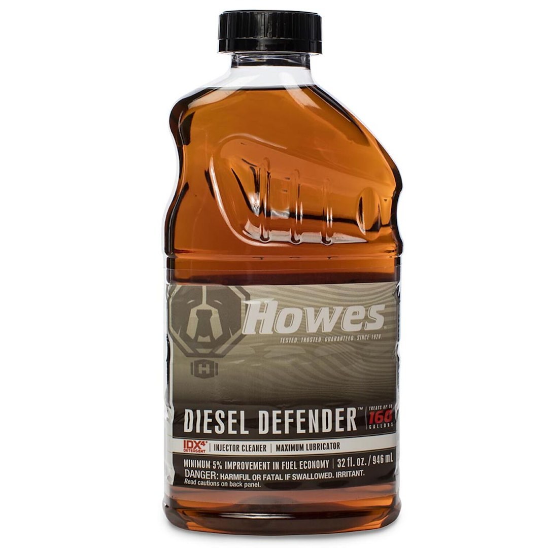 Powerservice Fuel Additive, Howes® Diesel Defender®, Fuel System Cleaner, For Diesel, 160 Gallons, 32 Ounce, Single – 103022