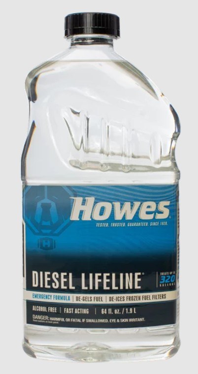 Powerservice Fuel Additive, Howes® Diesel Lifeline™, Fuel Line Antifreeze, For Diesel, Treats Up to 320 Gallons – 103092