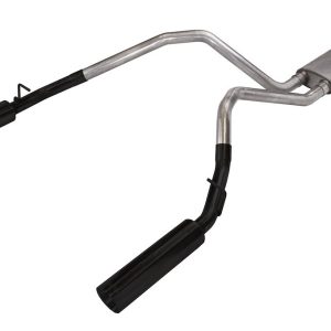 Pypes Exhaus Exhaust System Kit, Pype Bomb Series Cat-Back System, 409 Stainless Steel, With Violator Mufflers – SDT23VB