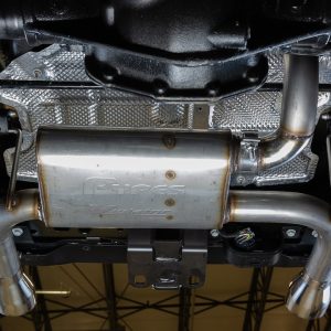 Pypes Exhaus Exhaust System Kit, Exhaust System Kit Axle Back System, 409 Stainless Steel, With Chambered Street Pro Muffler – SJJ24S