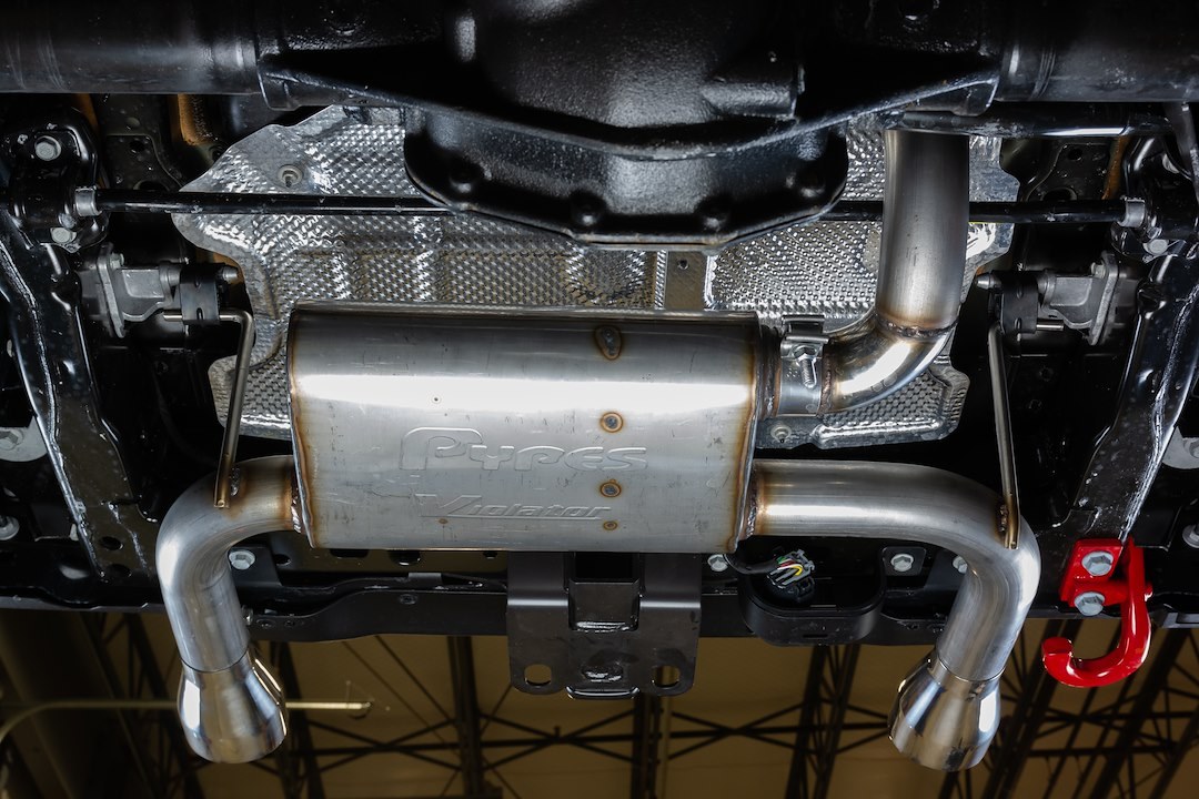 Pypes Exhaus Exhaust System Kit, Exhaust System Kit Axle Back System, 409 Stainless Steel, With Chambered Street Pro Muffler – SJJ24S