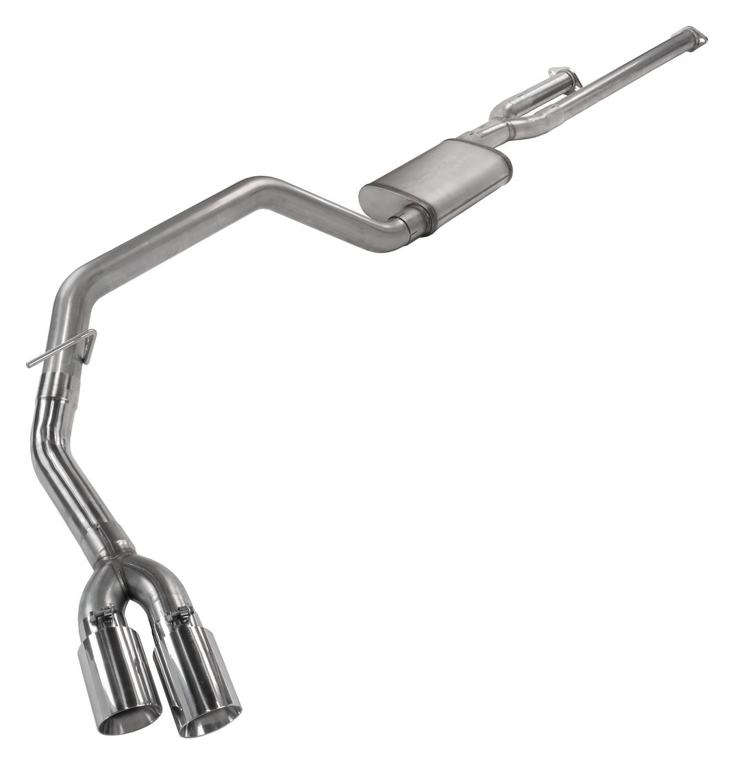 Pypes Exhaus Exhaust System Kit, Exhaust System Kit Cat Back System, 409 Stainless Steel, With Race Pro Muffler, 3 Inch Pipe Diameter – STT10R